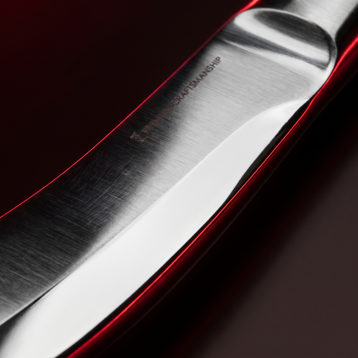 Stainless Steel Gua Sha Tool - Mirror Polish Surface Detail