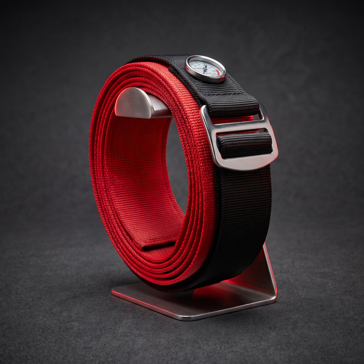 BFR Blood Flow Restriction Training Bands for Strength and Muscle Training - Arm Band Red