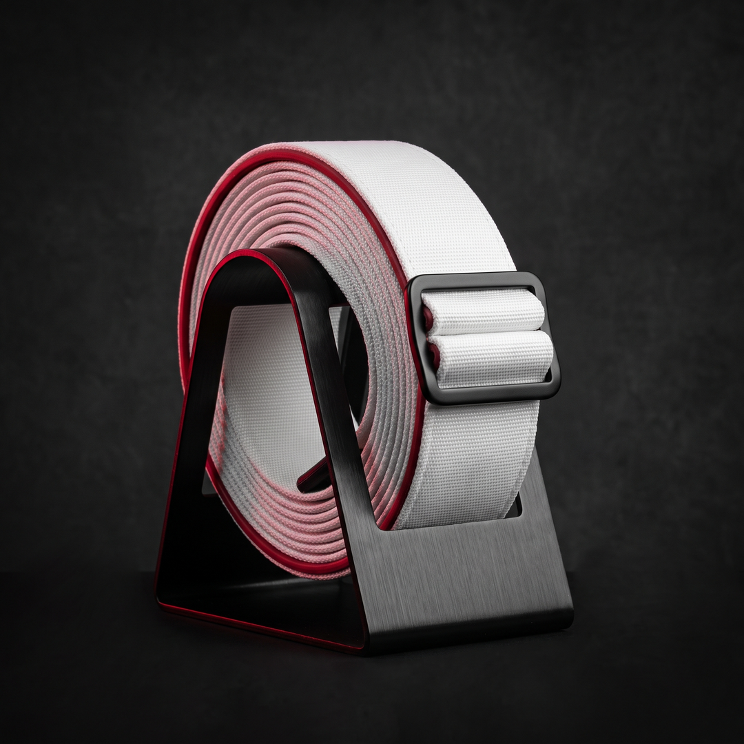 BFR Blood Flow Restriction Training Bands for Strength and Muscle Training - Leg Band White