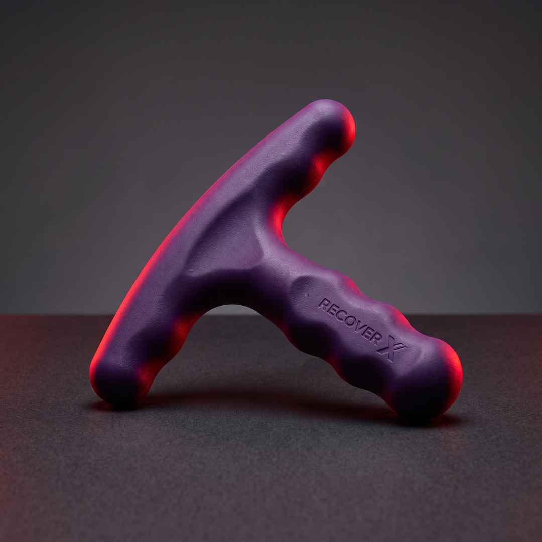 Manual Trigger Point Massage Tool for Deep Tissue Recovery - Purple