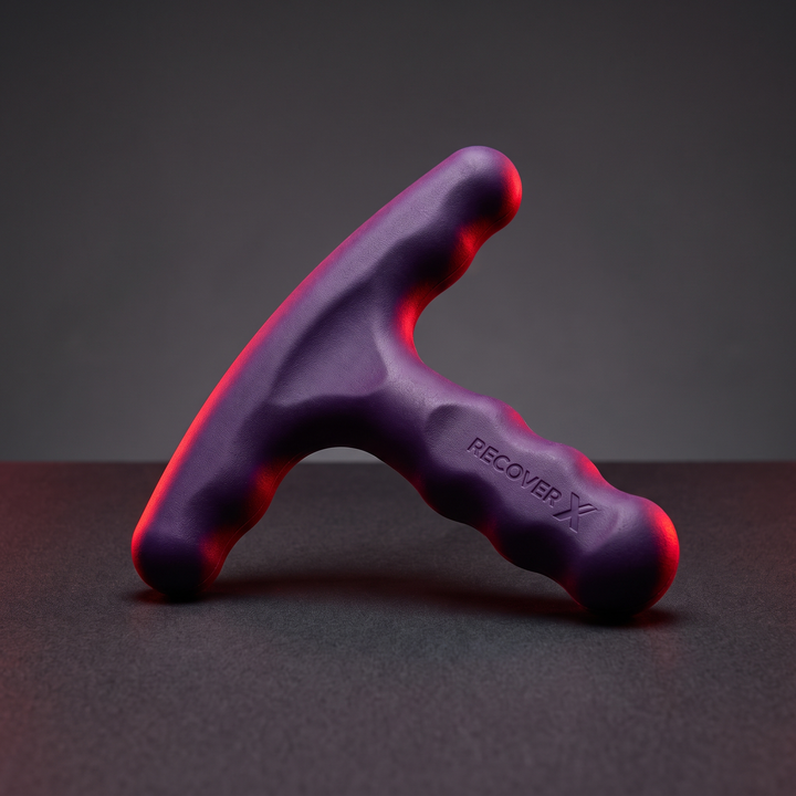 Manual Trigger Point Massage Tool for Deep Tissue Recovery - Purple