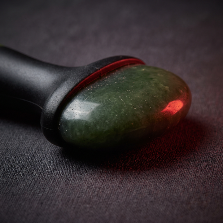 Close-Up of Pressure Tip on Green Trigger Point Massage Tool