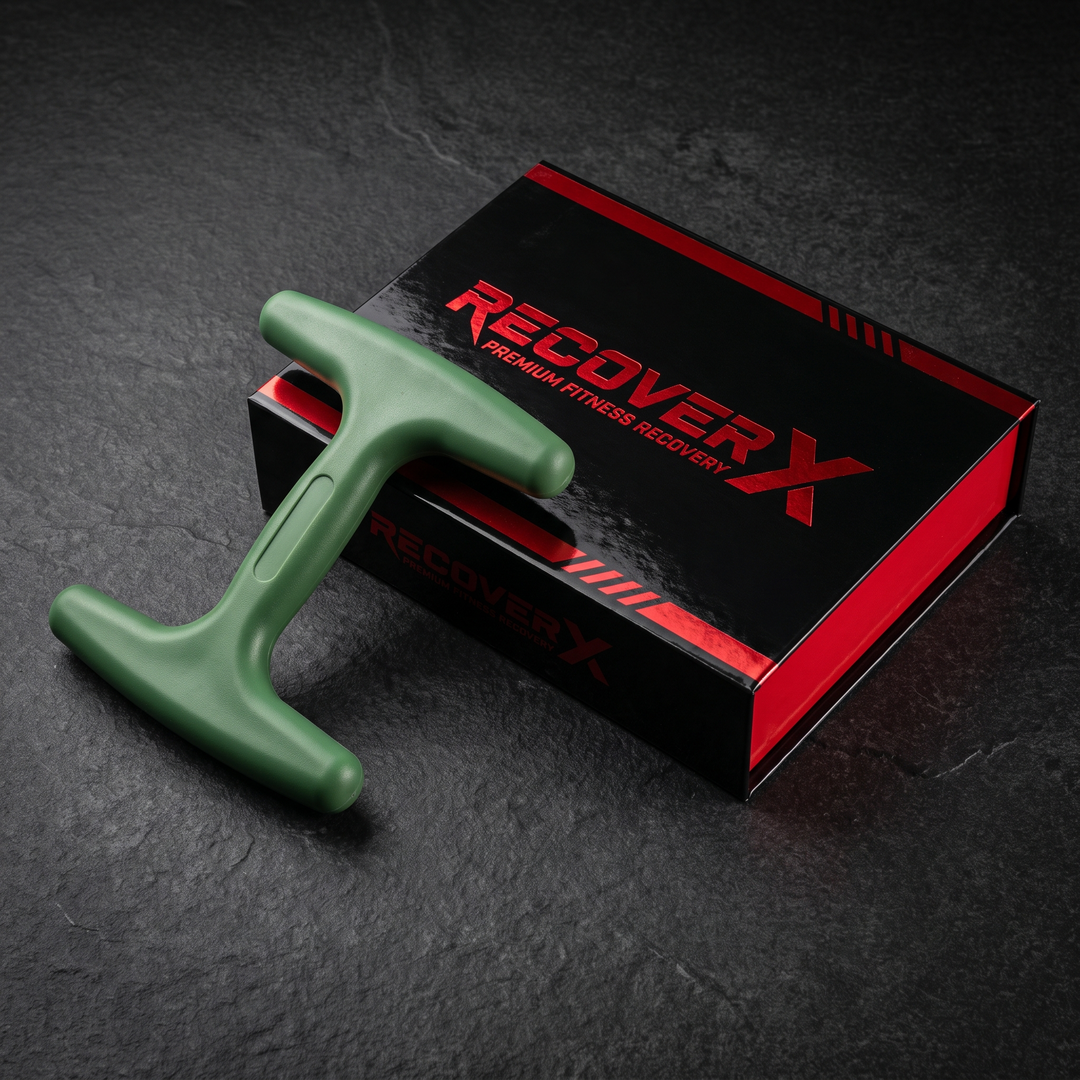 Green Trigger Point Massage Tool with Premium Packaging