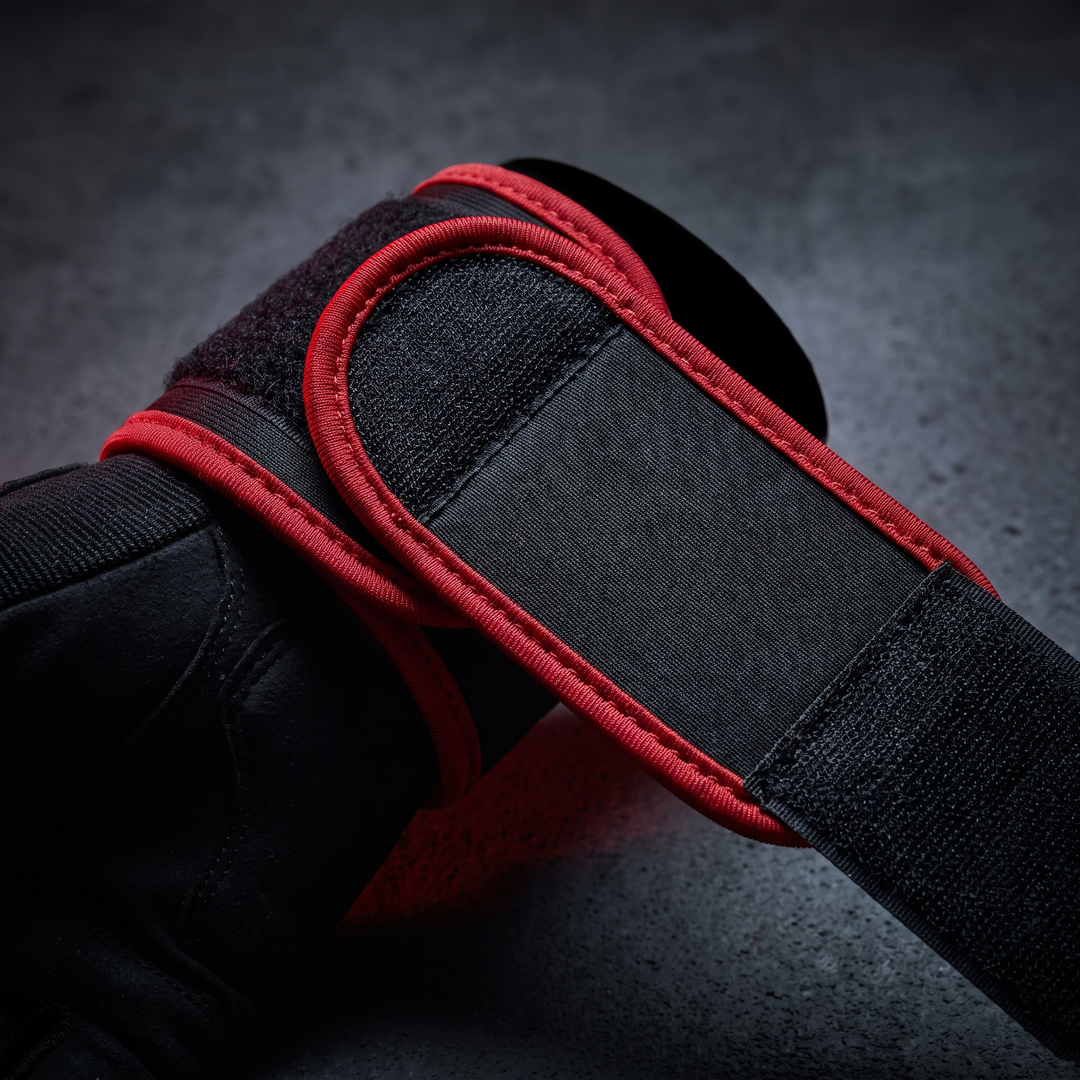 Professional Gym Training Gloves for Men Women Weightlifting Gloves Wrist Palm Hand Protector Fitness Workout Gloves for Home Gym Strength Training - Style A Black