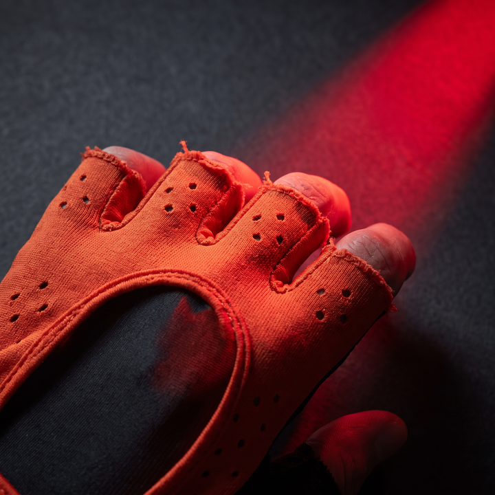 Professional Half Finger Gym Gloves with Wrist Support Non Slip Grip Weight Lifting Gloves for Dumbbell Barbell Pull Up Bar Fitness Training Men Women - Orange