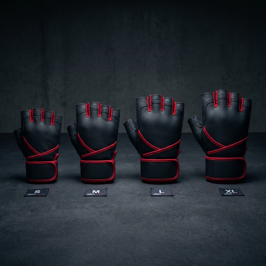 Professional Gym Training Gloves for Men Women Weightlifting Gloves Wrist Palm Hand Protector Fitness Workout Gloves for Home Gym Strength Training - Style A Black
