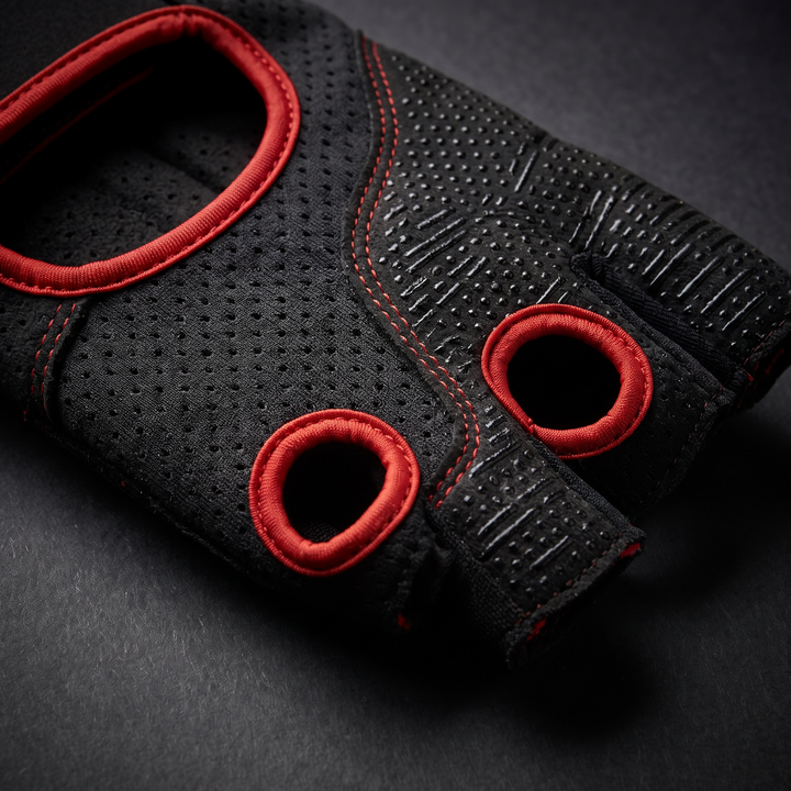 Professional Gym Training Gloves for Men Women Weightlifting Gloves Wrist Palm Hand Protector Fitness Workout Gloves for Home Gym Strength Training - Style B Black