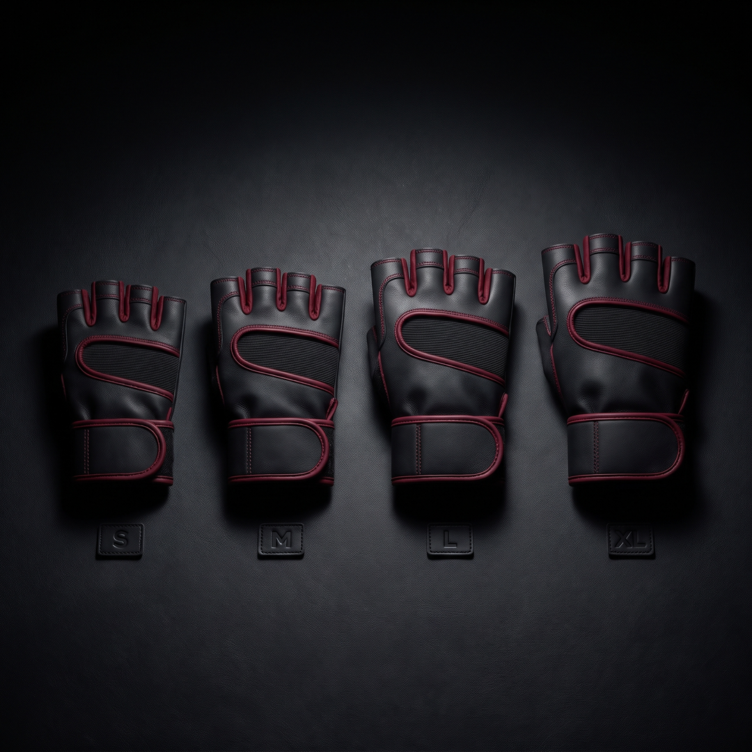 Professional Gym Training Gloves for Men Women Weightlifting Gloves Wrist Palm Hand Protector Fitness Workout Gloves for Home Gym Strength Training - Style B Black