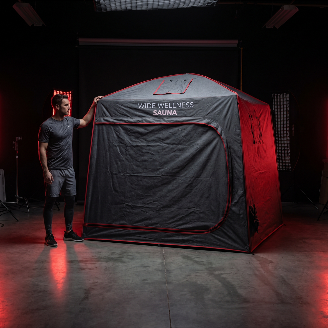 Portable Steam Sauna Tent with Red Light Panel 2 Person Home Spa Sauna with 1500W Steam Generator 4L Capacity Relaxation Recovery Wellness
