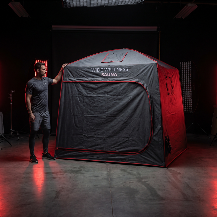 Portable Steam Sauna Tent with Red Light Panel 2 Person Home Spa Sauna with 1500W Steam Generator 4L Capacity Relaxation Recovery Wellness