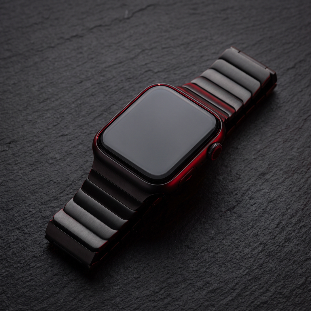 Smart Watch with Bluetooth Call Heart Rate Sleep Monitor Fitness Tracker Waterproof Smartwatch for Men Women Steel Wristband Activity Watch - Black
