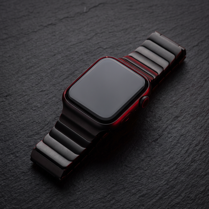 Smart Watch with Bluetooth Call Heart Rate Sleep Monitor Fitness Tracker Waterproof Smartwatch for Men Women Steel Wristband Activity Watch - Black