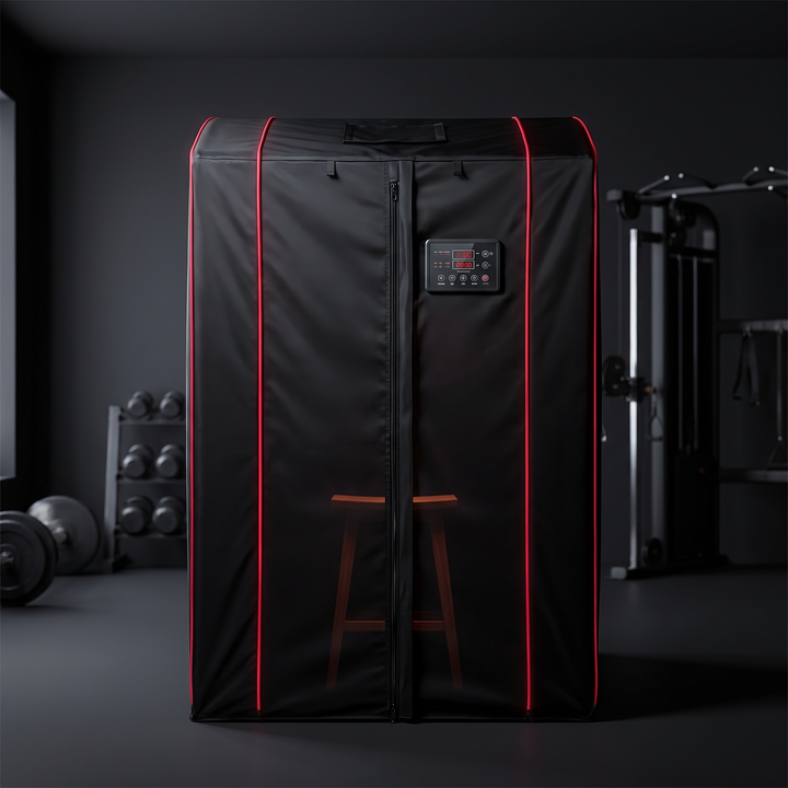 Portable Infrared Sauna Tent Kit with Heater and Control Panel Indoor Outdoor Home Sauna Spa Steam Room for Relaxation Recovery