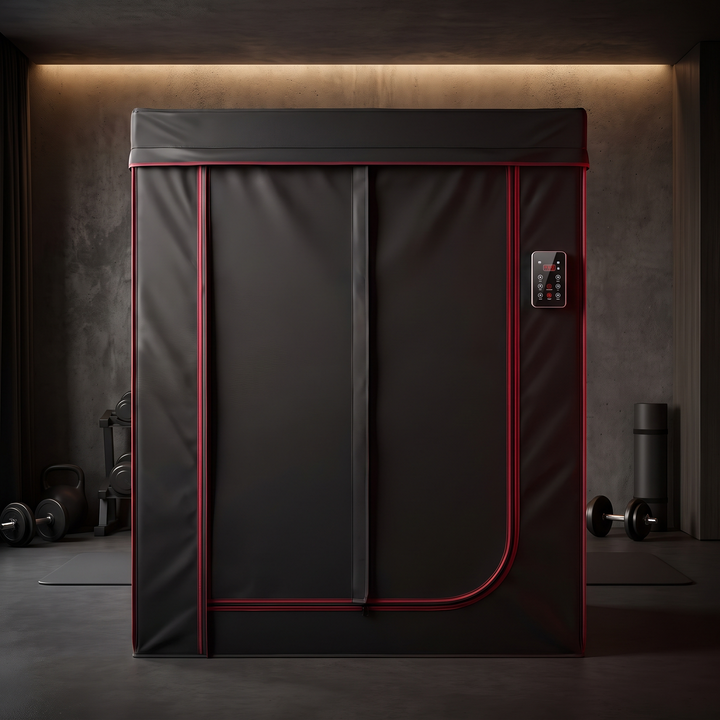 Portable Infrared Sauna Tent Kit with Heater and Control Panel Indoor Outdoor Home Sauna Spa Steam Room for Relaxation Recovery