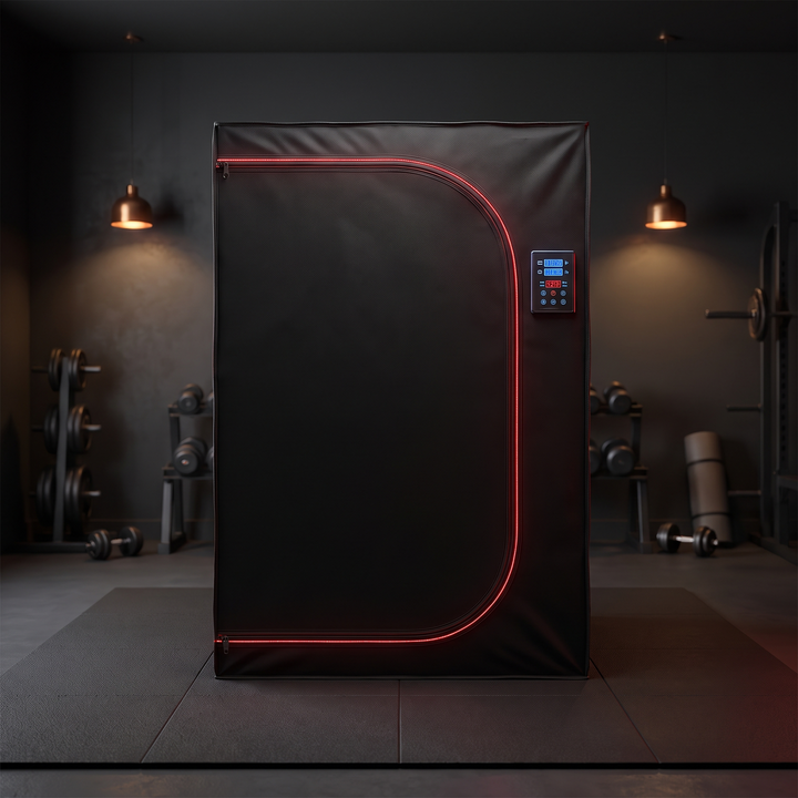 Portable Infrared Sauna Tent Kit with Heater and Control Panel Indoor Outdoor Home Sauna Spa Steam Room for Relaxation Recovery