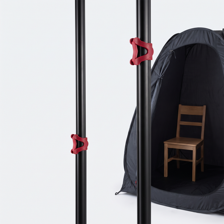 Portable Steam Sauna Tent Home Spa Sauna Box with 1600W Steamer 4L Water Tank Remote Control Adjustable Height Personal Sauna for Relaxation Recovery - Black With Chair