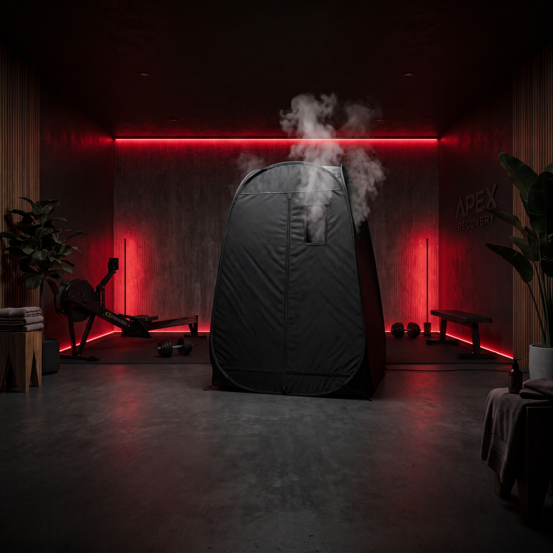 Portable Steam Sauna Tent Home Spa Sauna Box with 1600W Steamer 4L Water Tank Remote Control Adjustable Height Personal Sauna for Relaxation Recovery - Black Without Chair