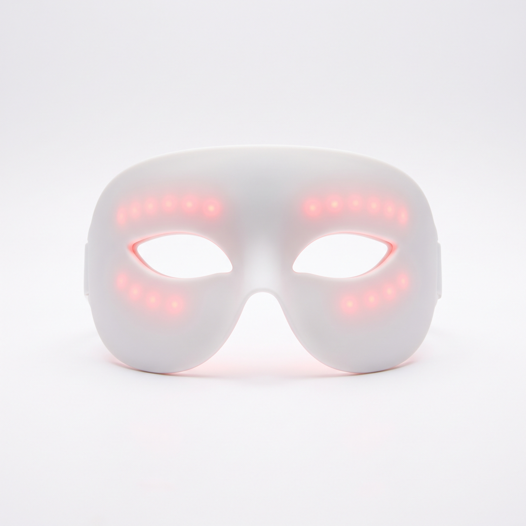 Professional LED Eye Therapy Device Silicone Light Therapy Mask 7 Color Anti Wrinkle Dark Circle Fine Line Reduction Skin Care Tool for Home Use