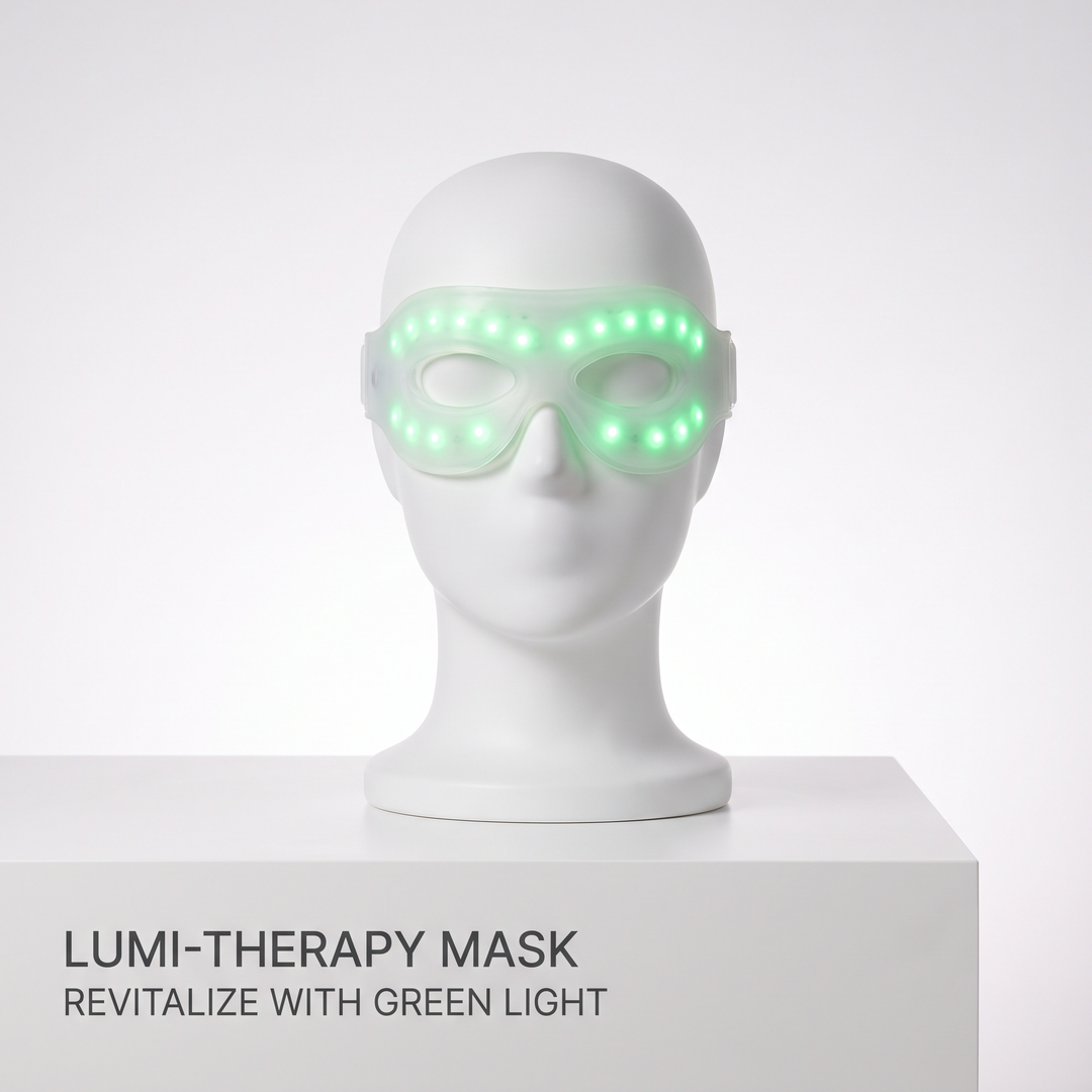 Professional LED Eye Therapy Device Silicone Light Therapy Mask 7 Color Anti Wrinkle Dark Circle Fine Line Reduction Skin Care Tool for Home Use
