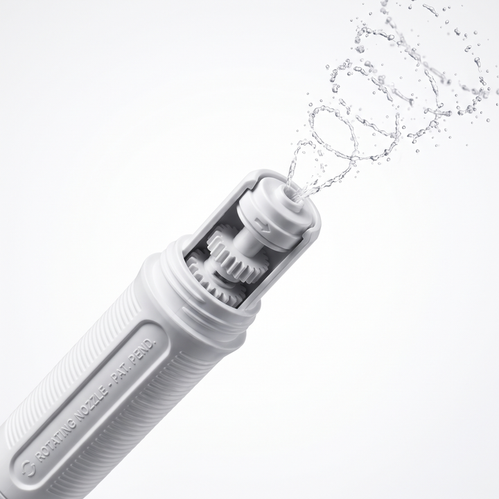 Professional Water Flosser Oral Irrigator 600ml Tank Dental Floss Teeth Cleaning Device 4 Jet Tips with Travel Bag Teeth Whitening Oral Care Home Daily Use
