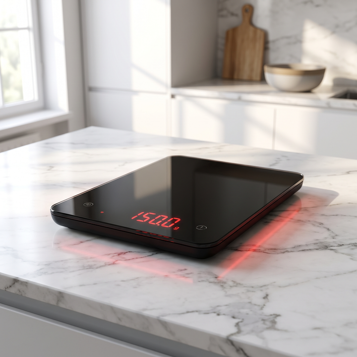 Precision Digital Kitchen Scale Electronic Food Scale USB Rechargeable Baking Scale Coffee Scale Household Cooking Balance 15KG Capacity - 3KG/10KG/15KG Capacity