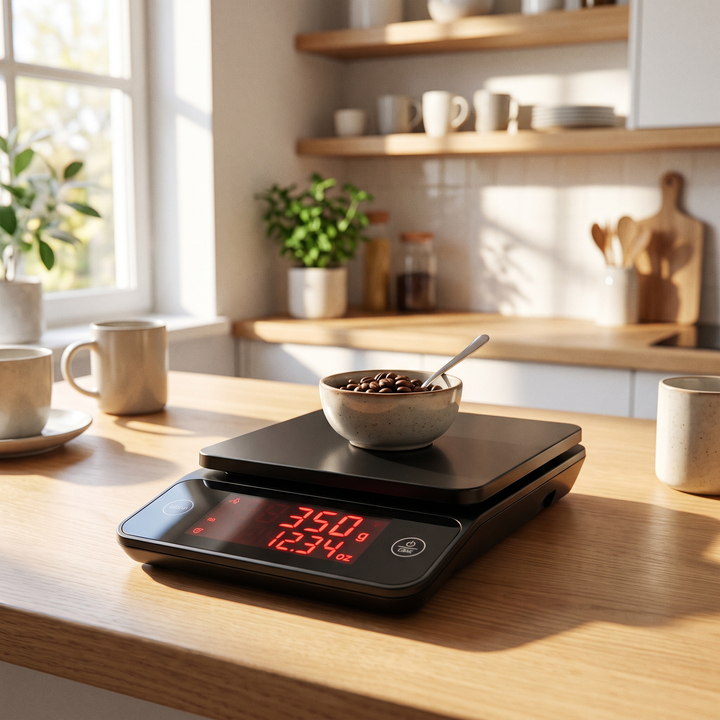 Precision Digital Kitchen Scale Electronic Food Scale USB Rechargeable Baking Scale Coffee Scale Household Cooking Balance 15KG Capacity - 3KG/10KG/15KG Capacity