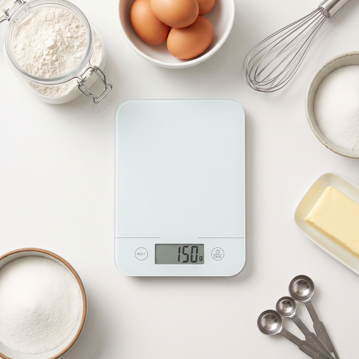 Precision Digital Kitchen Scale Electronic Food Scale USB Rechargeable Baking Scale Coffee Scale Household Cooking Balance 15KG Capacity - 3KG/10KG/15KG Capacity
