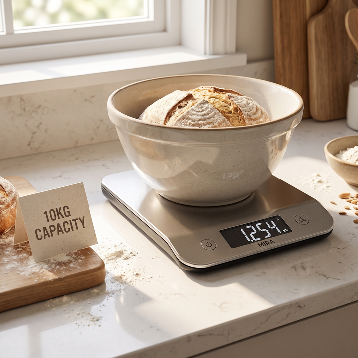 Precision Digital Kitchen Scale Electronic Food Scale USB Rechargeable Baking Scale Coffee Scale Household Cooking Balance 15KG Capacity - 10KG Capacity