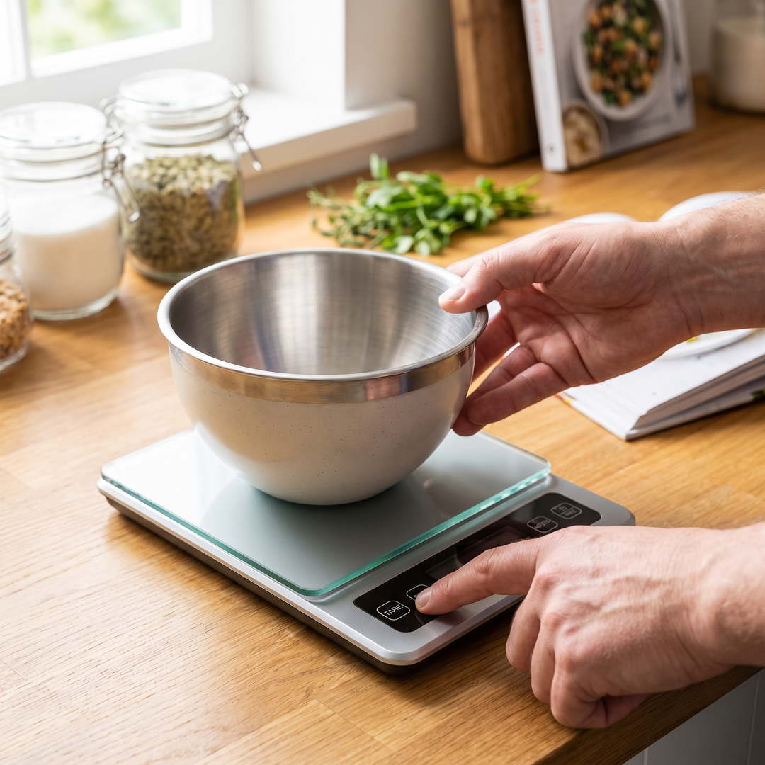 Precision Digital Kitchen Scale Electronic Food Scale USB Rechargeable Baking Scale Coffee Scale Household Cooking Balance 15KG Capacity - 3KG/10KG/15KG Capacity