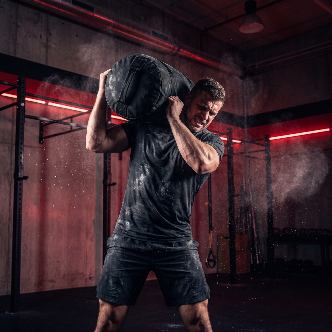 Heavy-Duty Training Sandbag Power Bag Weightlifting Strength Workout Bag Adjustable Load Fitness Sandbag for Home Gym Functional Training Core Conditioning - 5KG-30KG Adjustable Load Range