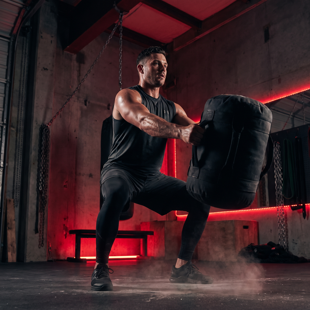 Heavy-Duty Training Sandbag Power Bag Weightlifting Strength Workout Bag Adjustable Load Fitness Sandbag for Home Gym Functional Training Core Conditioning - 5KG-30KG Adjustable Load Range