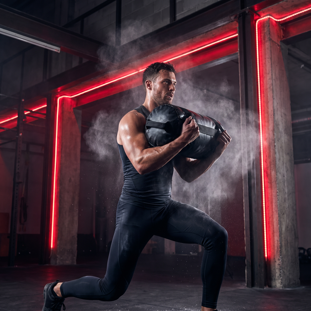 Heavy-Duty Training Sandbag Power Bag Weightlifting Strength Workout Bag Adjustable Load Fitness Sandbag for Home Gym Functional Training Core Conditioning - 5KG-30KG Adjustable Load Range