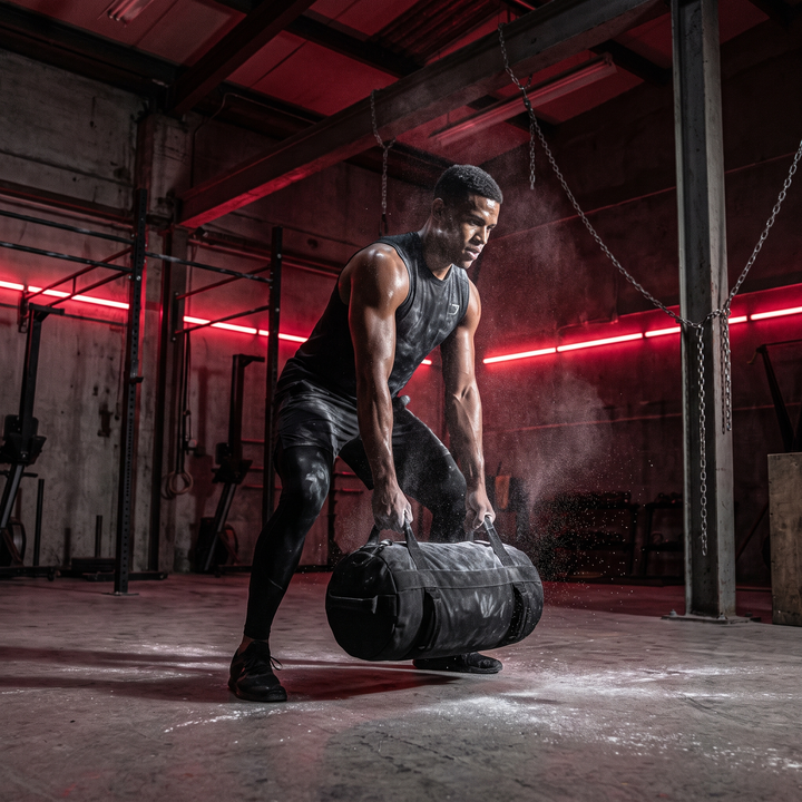 Heavy-Duty Training Sandbag Power Bag Weightlifting Strength Workout Bag Adjustable Load Fitness Sandbag for Home Gym Functional Training Core Conditioning - 5KG-30KG Adjustable Load Range