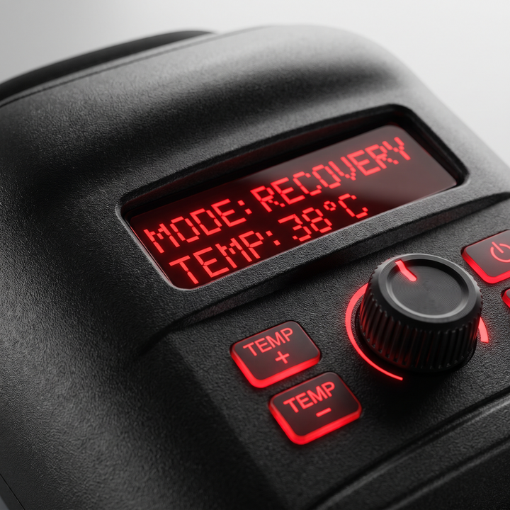 Hot and Cold Compression Recovery Machine Control Panel