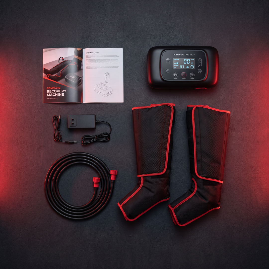 Hot and Cold Compression Recovery Machine Package Contents