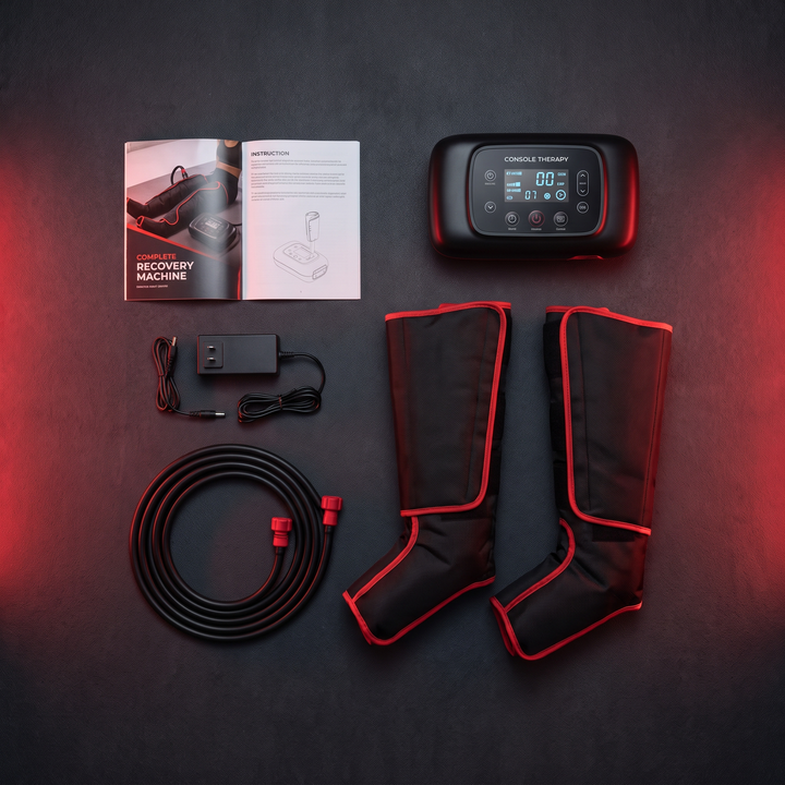 Hot and Cold Compression Recovery Machine Package Contents
