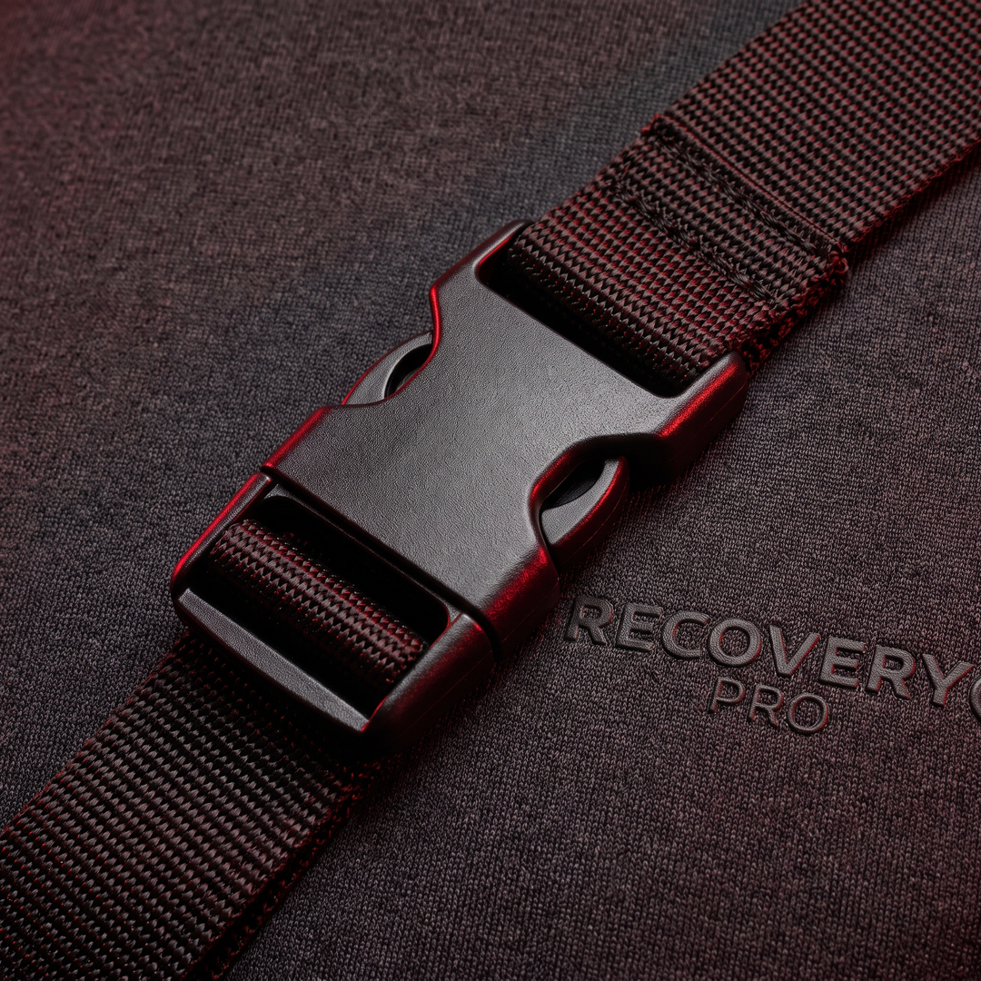 Adjustable Strap and Buckle Detail - Shoulder Support Sling