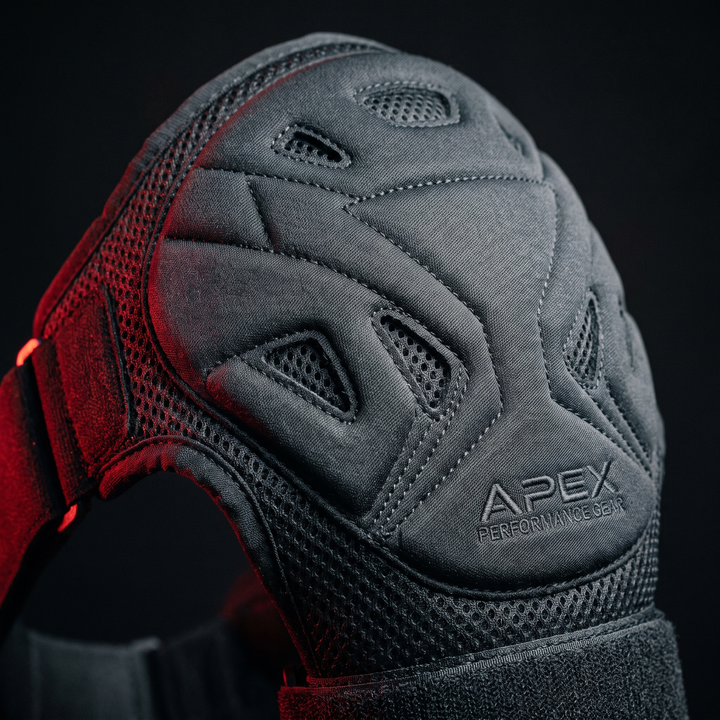 Padded Shoulder Support Detail - Breathable Mesh Brace