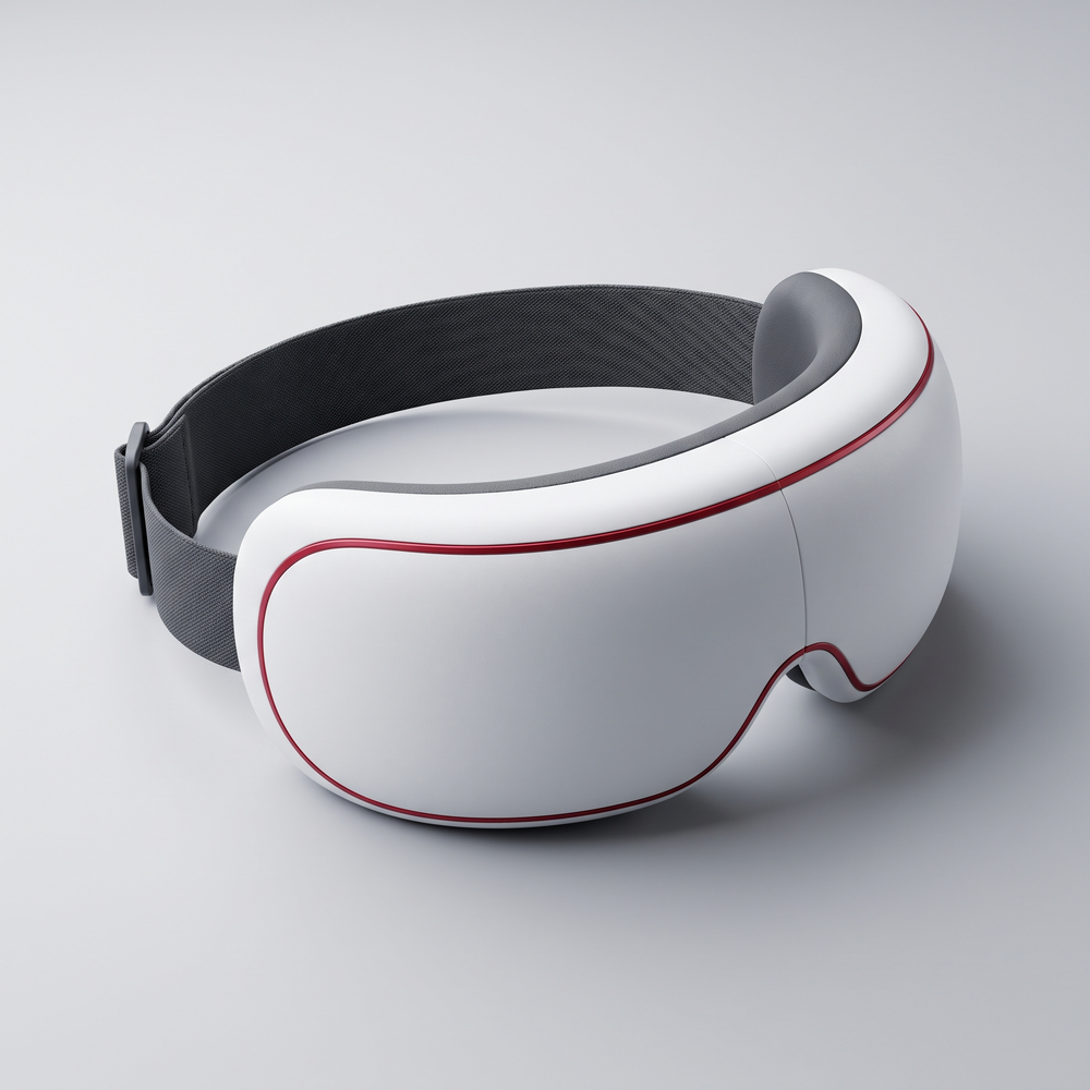 Professional Eye Massager Visual Display Heated Vibration Massage Device with Music Bluetooth for Eye Strain Relief Relaxation Home Use