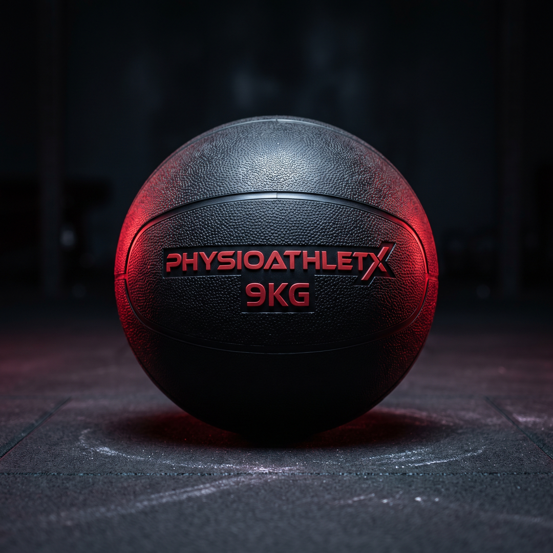 Professional Wall Ball Medicine Ball Weighted Fitness Ball Strength Training Slam Ball Home Gym Workout Ball for Core Conditioning Functional Training Exercise - 9KG