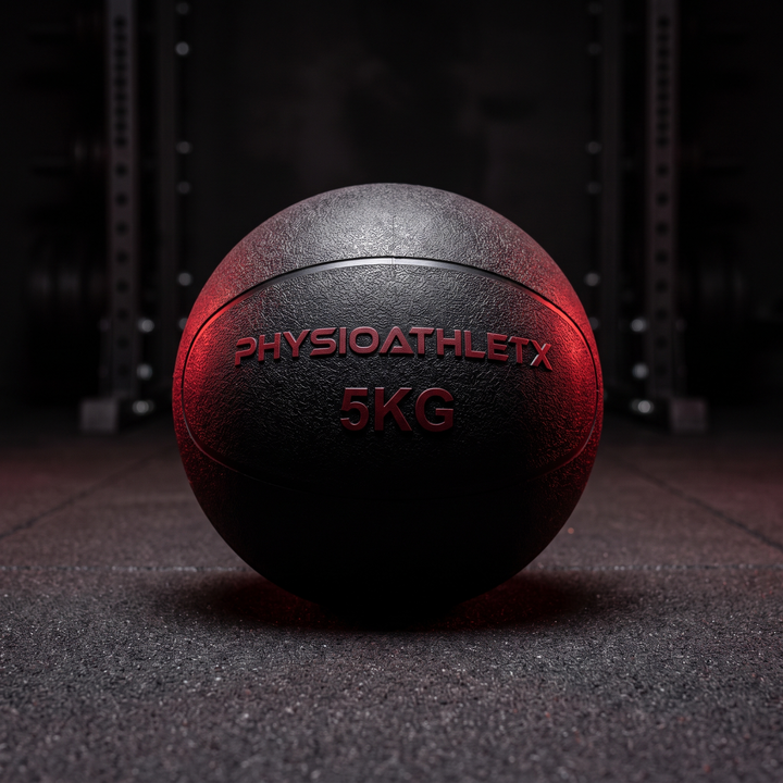 Professional Wall Ball Medicine Ball Weighted Fitness Ball Strength Training Slam Ball Home Gym Workout Ball for Core Conditioning Functional Training Exercise - 5KG