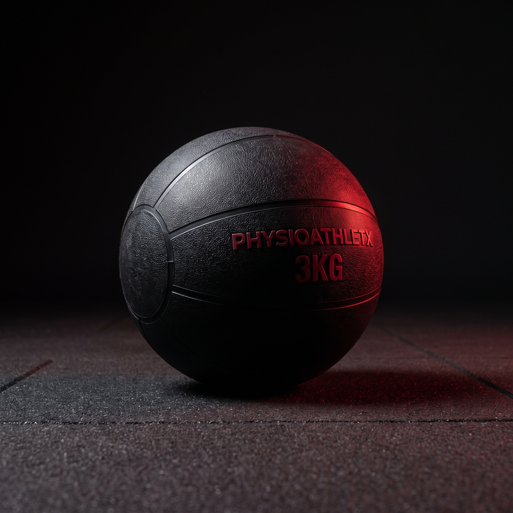 Professional Wall Ball Medicine Ball Weighted Fitness Ball Strength Training Slam Ball Home Gym Workout Ball for Core Conditioning Functional Training Exercise - 3KG