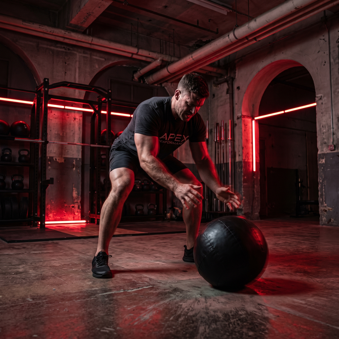 Professional Wall Ball Medicine Ball Weighted Fitness Ball Strength Training Slam Ball Home Gym Workout Ball for Core Conditioning Functional Training Exercise - All Weights (3KG-9KG)