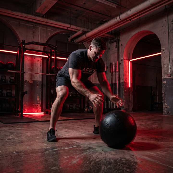 Professional Wall Ball Medicine Ball Weighted Fitness Ball Strength Training Slam Ball Home Gym Workout Ball for Core Conditioning Functional Training Exercise - All Weights (3KG-9KG)