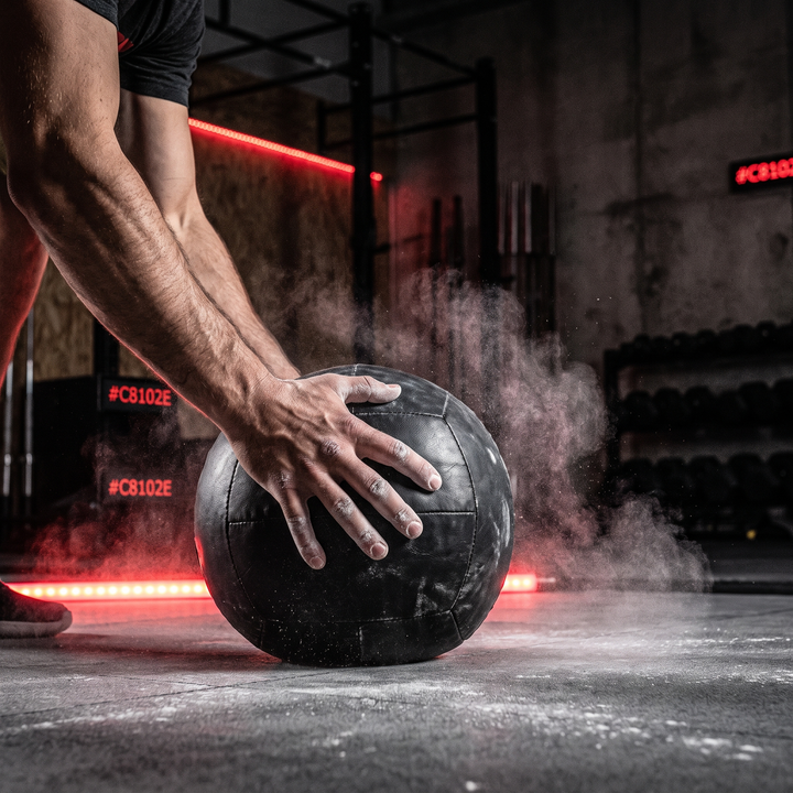 Professional Wall Ball Medicine Ball Weighted Fitness Ball Strength Training Slam Ball Home Gym Workout Ball for Core Conditioning Functional Training Exercise - All Weights (3KG-9KG)