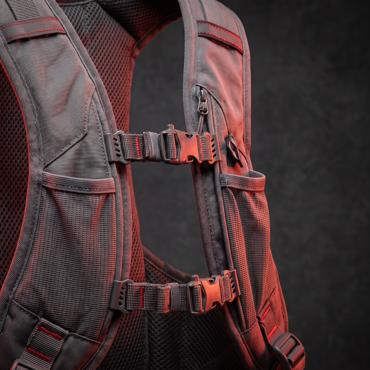 Lightweight Running Vest Backpack Unisex Water-Resistant Breathable Hydration Pack for Trail Running Hiking Cycling Marathon Fitness Outdoor Sports - Gray