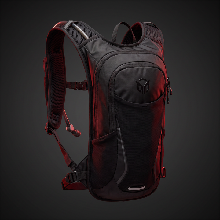 Lightweight Hydration Backpack Running Cycling Walking Kayaking Ergonomic Water Pack Outdoor Sports Backpack with Hydration Bladder Holder - Black
