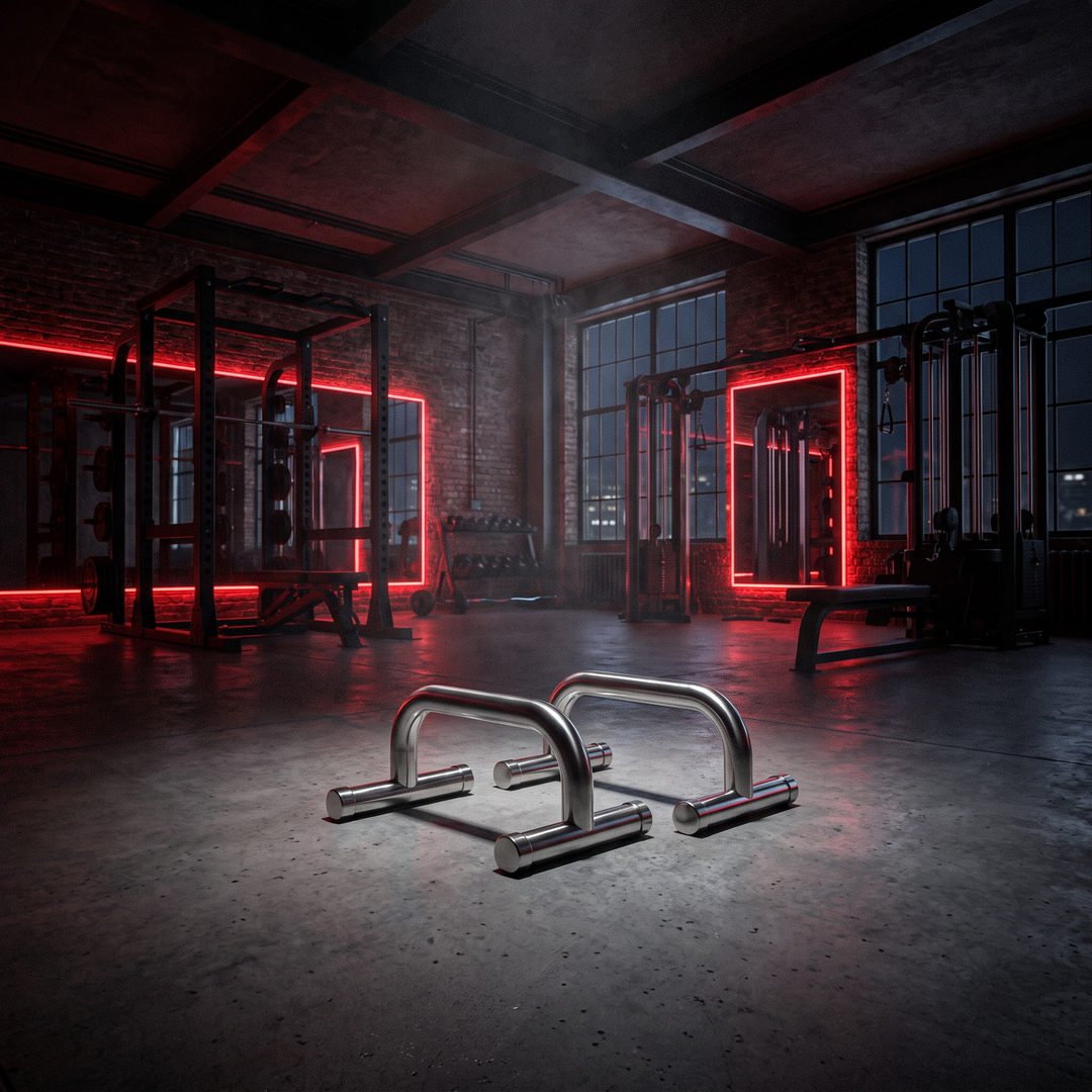 Professional Push Up Stands Stainless Steel EMS Muscle Stimulator Push Up Bars with Body Massager Function Home Gym Strength Training Fitness Equipment