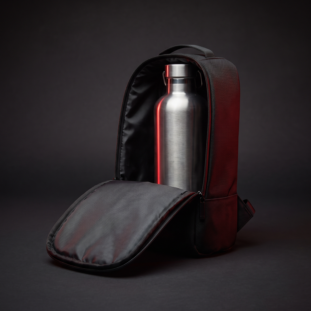 Magnetic Water Bottle Bag Large Capacity Portable Cup Holder with Strong Magnet for Gym Outdoor Sports Camping Fitness Training