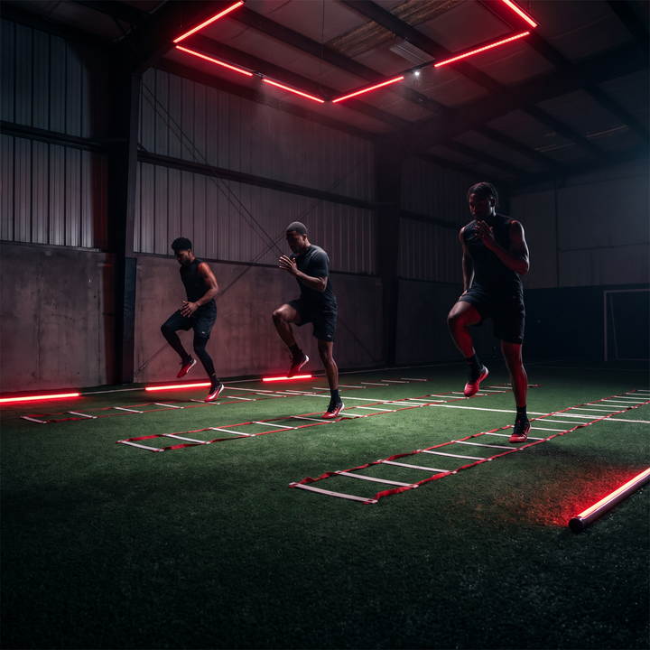 Professional Agility Ladder Speed Training Ladder Nylon Strap Footwork Drill Ladder for Football Sports Flexibility Coordination Home Gym Fitness Training Equipment